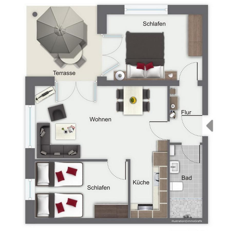 Duenenblick Wohnung 37 Болтенхаген Екстериор снимка